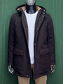 Мужской пуховик Brunello Cucinelli мужской черный 136917-9