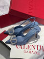 Туфли Valentino женский синий 104651-2