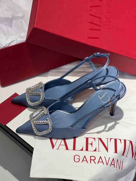 Туфли Valentino женский синий 104651-2