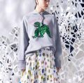 Худи Christian Dior женский графитовый 137841-1