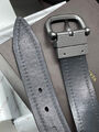 Мужской ремень Bottega Veneta мужской кожа черный 115821-4