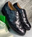 Мужские туфли Bottega Veneta мужской кожа черный 161430-1