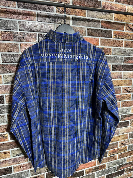 Мужская рубашка Maison Margiela мужской синий 156862-5