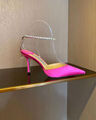 Босоножки Jimmy Choo женский сатин розовый 12368-2