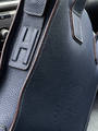 Мужской портфель Hermès мужской кожа синий 96808-3
