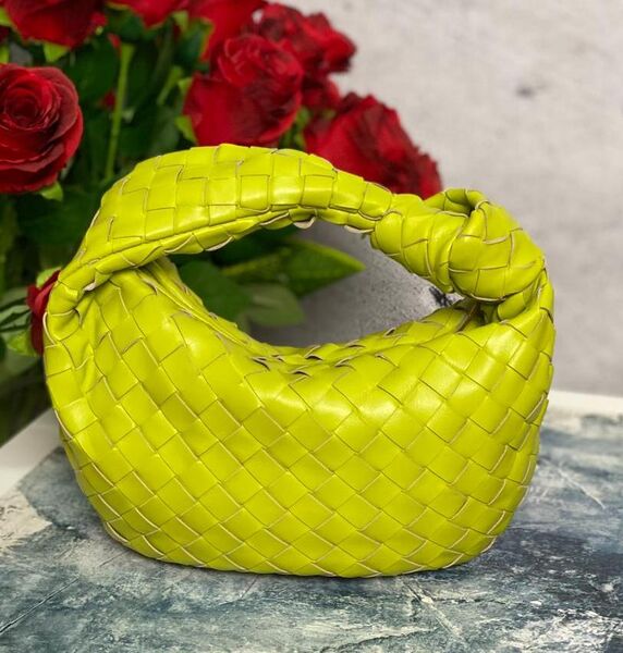 Сумка Bottega Veneta женский кожа горчичный 72541
