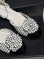 Балетки Chanel женский кожа белый 147788-2