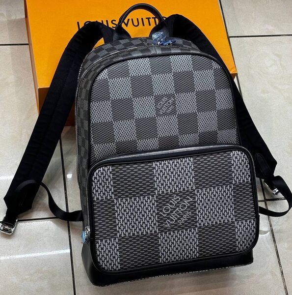 Мужской рюкзак Louis Vuitton мужской канва графитовый 167097
