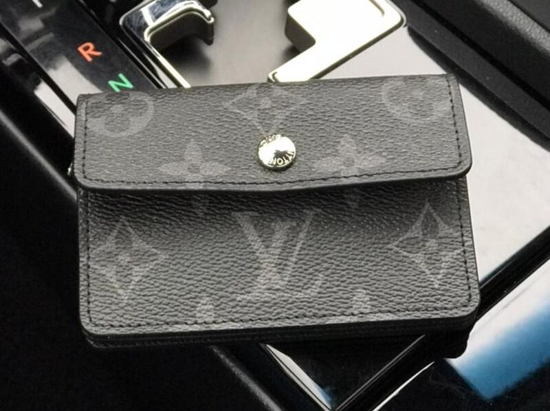 Визитница Louis Vuitton мужской канва графитовый 15995