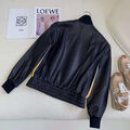 Бомбер Loewe женский кожа черный 124340-7