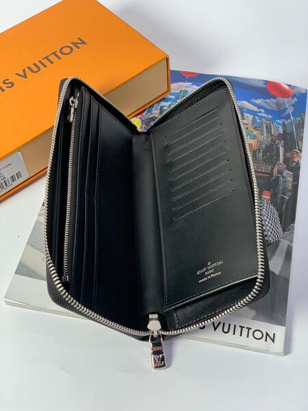 Портмоне мужской Louis Vuitton мужской кожа синий 61957-2