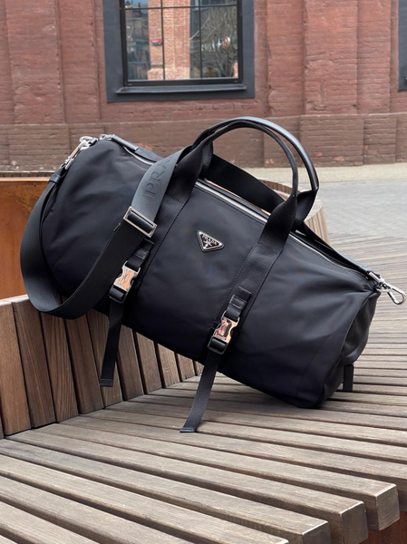 Дорожная сумка Prada мужской нейлон черный 19286-4