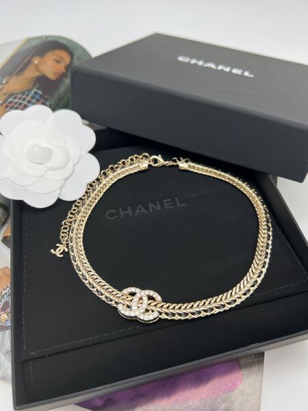 Колье Chanel бронзовый 175276