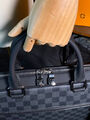 Мужской портфель Louis Vuitton мужской кожа черный 156141-3