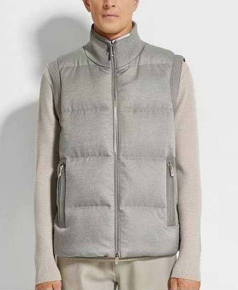 Мужской жилет Zegna мужской графитовый 173060