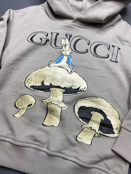 Детское худи Gucci графитовый 176633-2