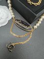 Чокер Chanel белый 175578-2