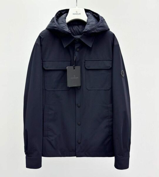 Мужская куртка Moncler мужской синий 200533