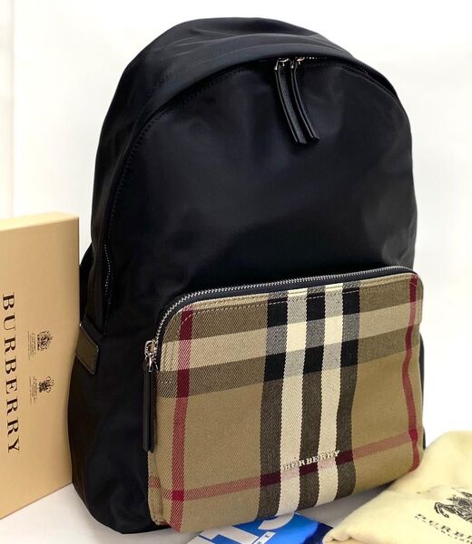 Мужской рюкзак Burberry мужской черный 53335