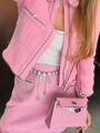 Юбка Chanel женский розовый 186063-3
