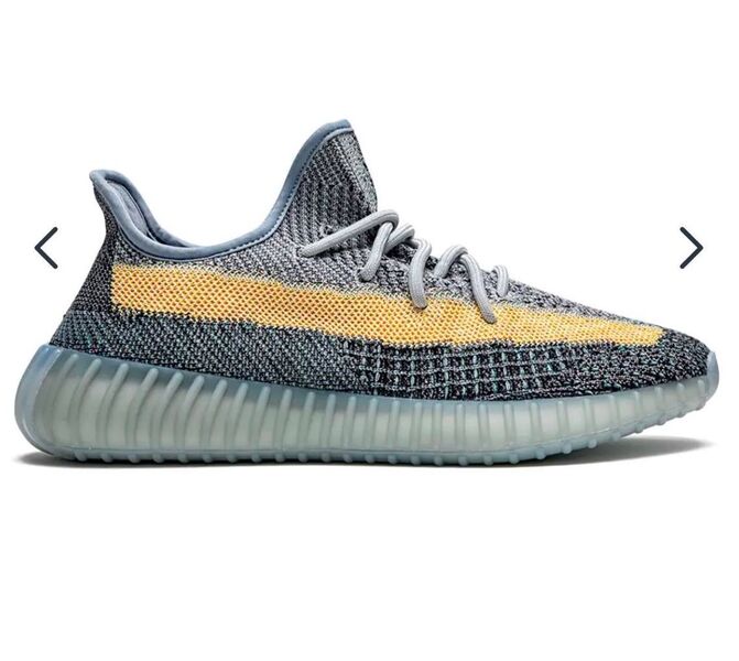 Кроссовки Adidas Yeezy Boost женский текстиль графитовый 141238