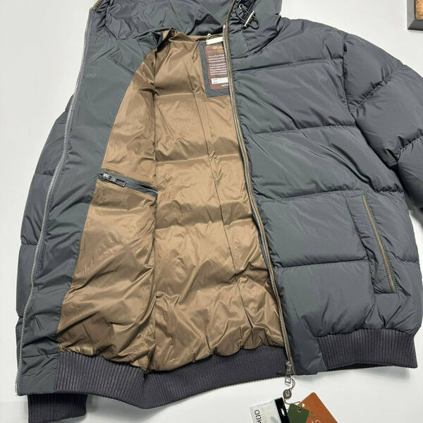 Мужской пуховик Loro Piana мужской черный 167593-8