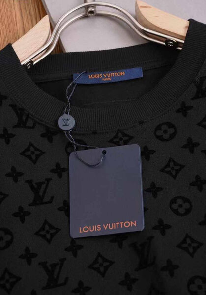 Мужская футболка Louis Vuitton мужской черный 172898-7