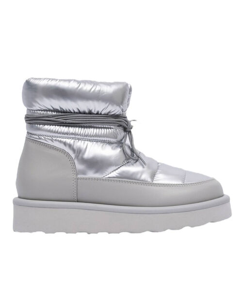 Угги Ugg Classic Mini Blow женский кожа графитовый 163456-2