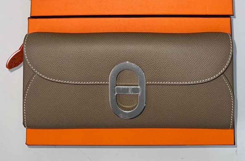 Клатч Hermès женский кожа 189036