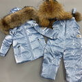 Детский комплект Moncler бирюзовый 165994-2