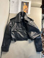Куртка Saint Laurent женский кожа черный 159547-5
