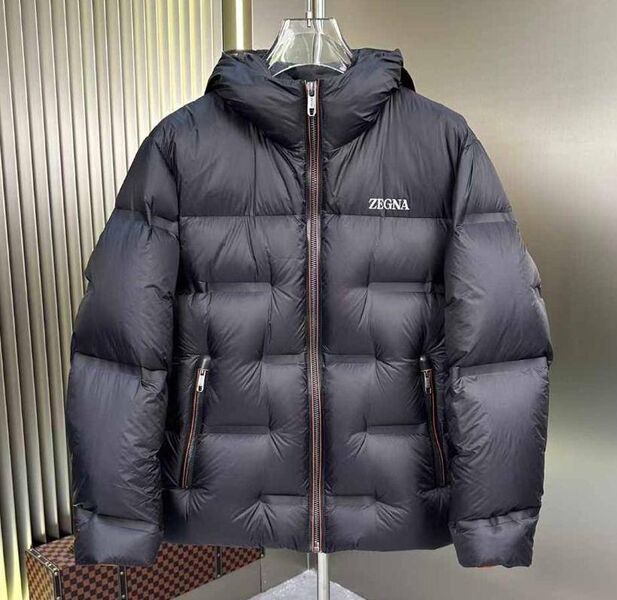 Мужской пуховик Zegna мужской черный 161521