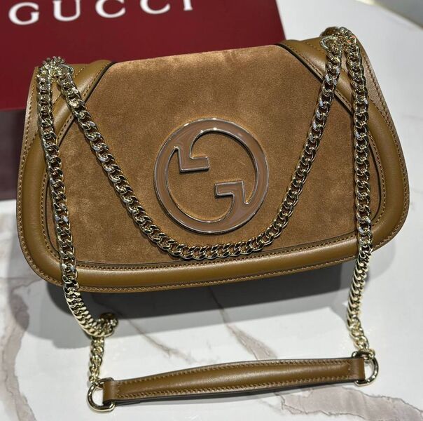 Сумка Gucci женский замша 176144
