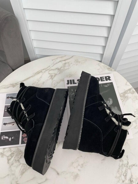 Угги Ugg женский замша черный 129434-5