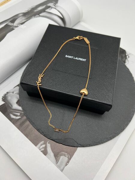 Колье Saint Laurent бронзовый 175568