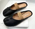 Шлепки Maison Margiela женский кожа swift черный,серебристый 148275
