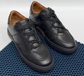 Мужские кеды Zegna мужской кожа черный 131532-1
