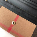 Кошелек Burberry женский кожа бежевый 31736-4