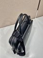 Мужской портфель Prada мужской кожа черный 52108-4