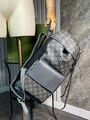 Мужской рюкзак Gucci мужской кожа черный 108554-6