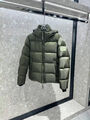 Мужской пуховик Burberry мужской болотный 167543-2
