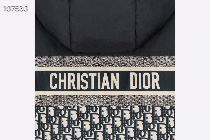 Пуховик двухсторонний Christian Dior женский черный 63452-9