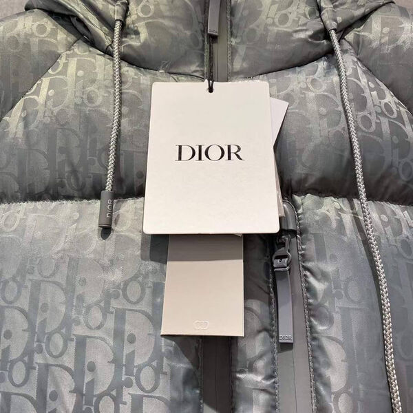 Мужской пуховик Christian Dior мужской графитовый 166543-2
