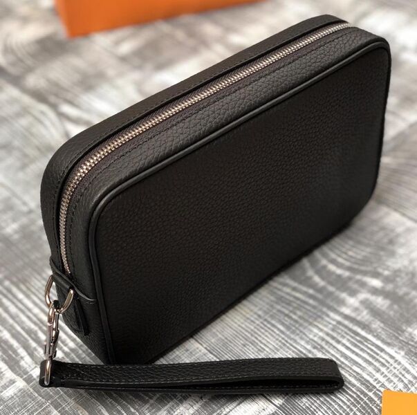 Мужской клатч Louis Vuitton мужской кожа черный 51328