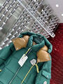 Мужской пуховик Moncler мужской бирюзовый 161592-2