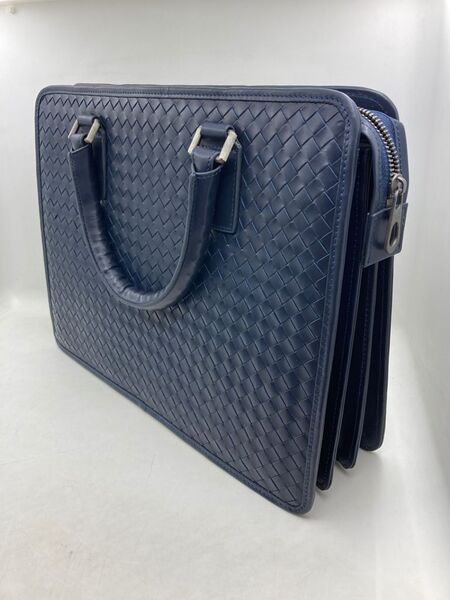 Портфель Bottega Veneta мужской кожа синий 61994-10