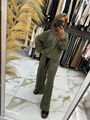 Костюм Max Mara женский болотный 150502-2