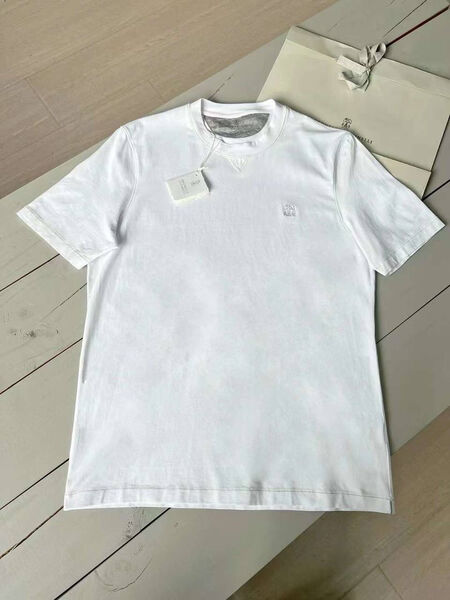 Мужская футболка Brunello Cucinelli мужской белый 155127-5
