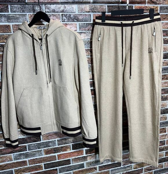 Мужской костюм Brunello Cucinelli мужской бежевый 157070