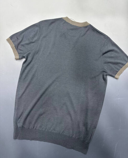 Мужская футболка Brunello Cucinelli мужской графитовый 145900-4